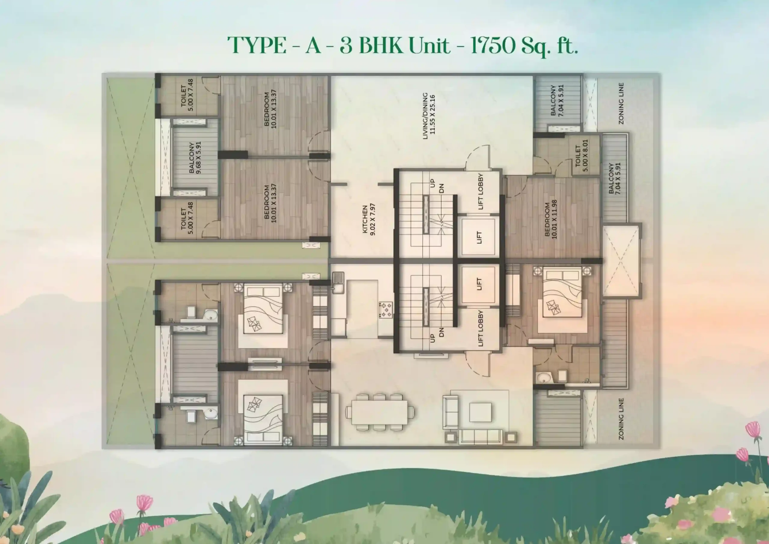 3 BHK