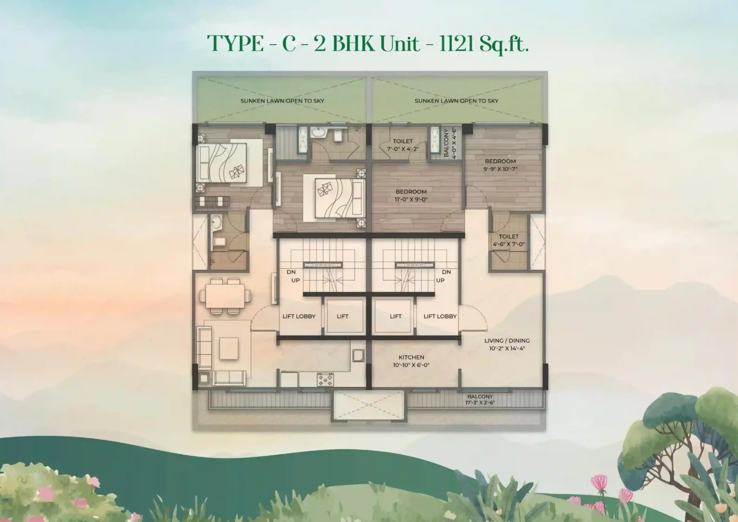 2BHK