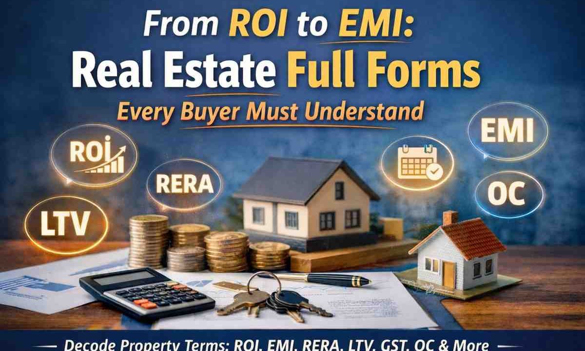 Real Estate Full Forms Every Buyer Must Understand
